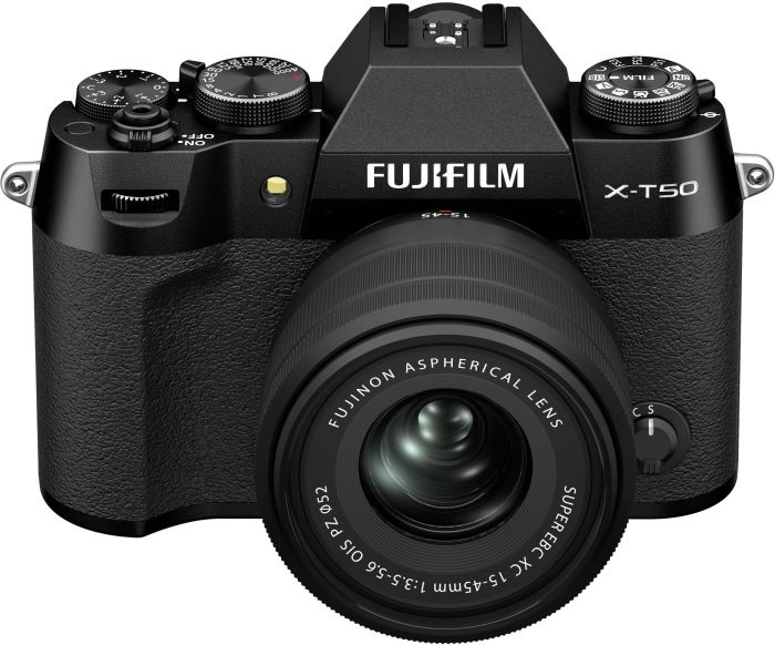 Цифр. фотокамера Fujifilm X-T50 + XC 15-45mm F3.5-5.6 Kit Black