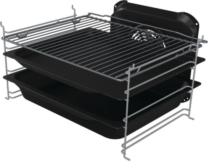 Плита Gorenje электрическая стеклокерамическая, 70л, ExtraSteam,  50x60см, черный