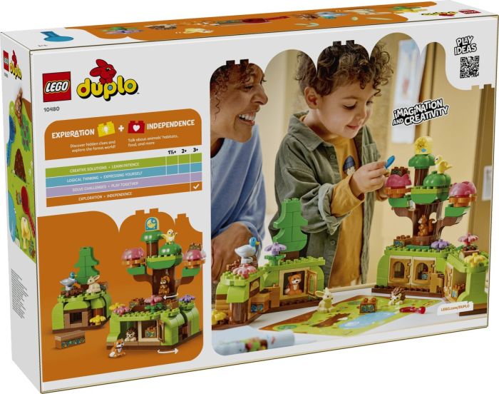 Конструктор LEGO DUPLO Town Лес открытий с дикими животными