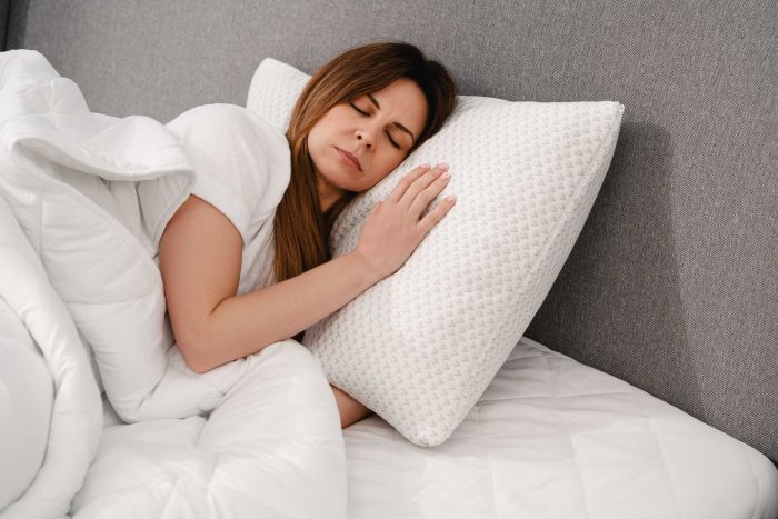 Подушка ортопедическая Ardesto Sleepwell, 50х70см, прямоугольная, пена мемори, белый