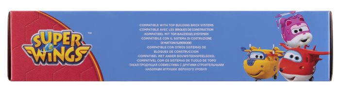 Конструктор-трансформер Super Wings Small Blocks 2-in-1 Buildable Transforming Vehicle Донни (Donnie)