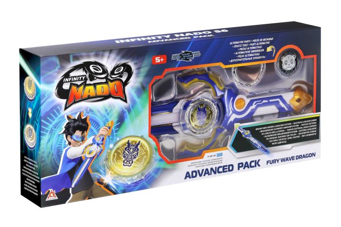 Волчок Infinity Nado VI Advanced Pack Яростный Дракон (Fury Wave Dragon)
