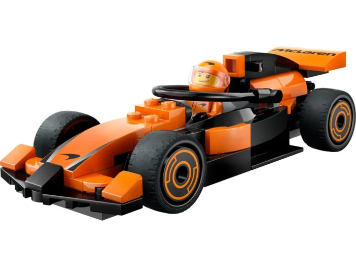 Конструктор LEGO City Пилот F1 с автомобилем для перегонов команды McLaren
