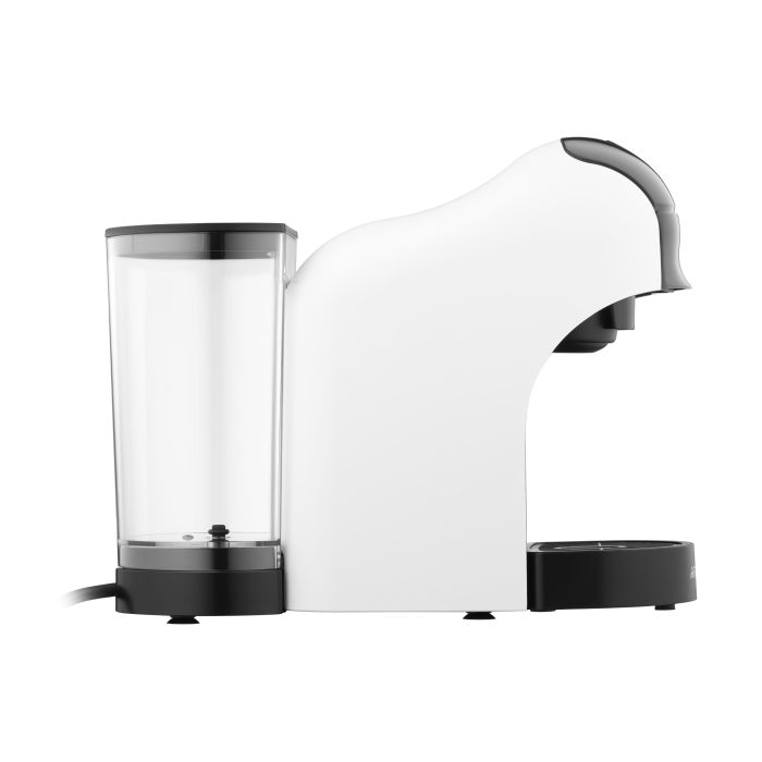 Кофеварка Ardesto капсульная, 0.8л, капсулы Nespresso, Nescafe Dolce Gusto, молотый кофе, сенсорное управление, белый