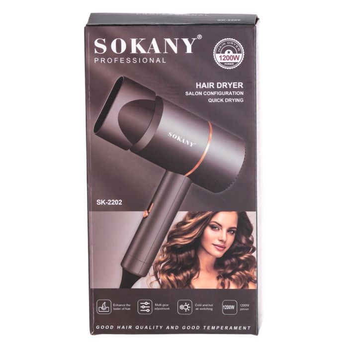 Фен для волосся з концентратором 1200 Вт Sokany SK-2202