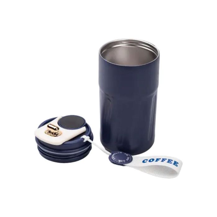 Термочашка Coffee з датчиком температури 500 мл синя HP-14-10BL