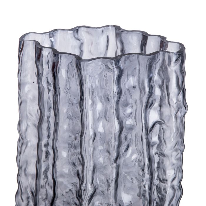 Скляна ваза прямокутна 14,5 x 11 x 21 см HP-1729