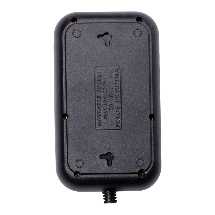 Мережевий фільтр подовжувач F16 на 3 розетки 4 usb 2 type-c та кнопкою відключення 4.75 м Чорний HP-5-22