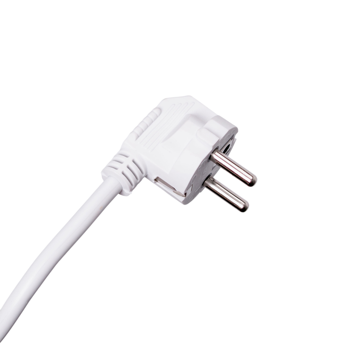 Мережевий фільтр подовжувач F06U на 6 розеток 4 USB 1 Type-C та кнопкою відключення 3 м Білий HP-5-23