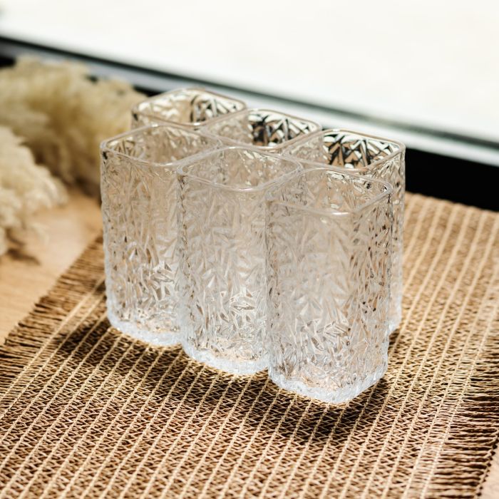 Набір склянок для напоїв Matrix Glass 6 штук по 245 мл HP-17-46