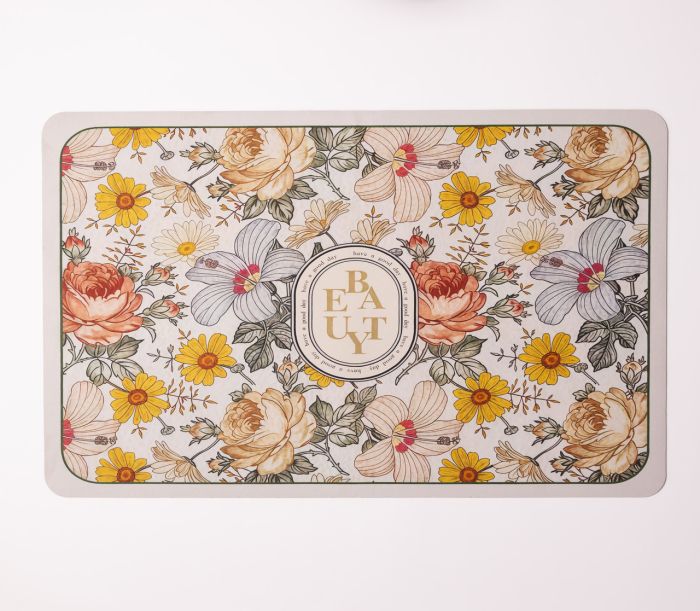 Набір килимків для ванни Flowers 2 штуки 80*50 см/50*40 см діатомітових Yiwu HP-42-174