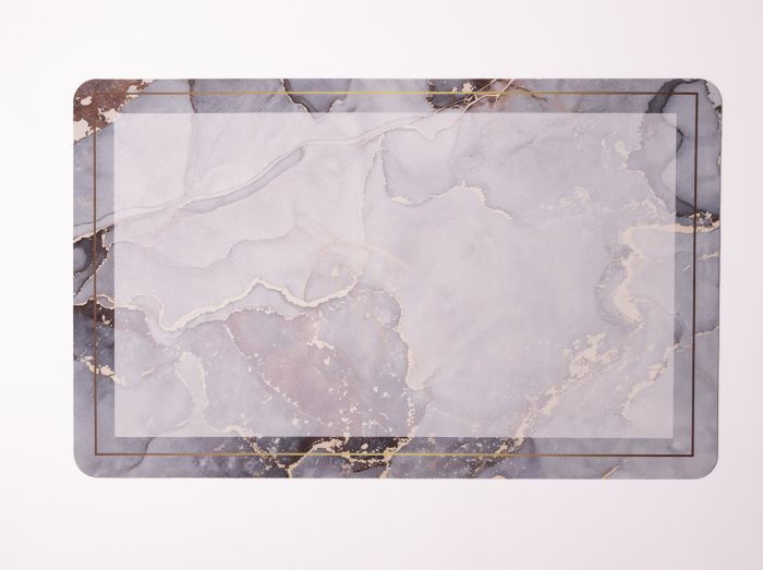 Набір килимків для ванної та туалету Grey Marble 50*80/40*50 см Yiwu HP-42-178