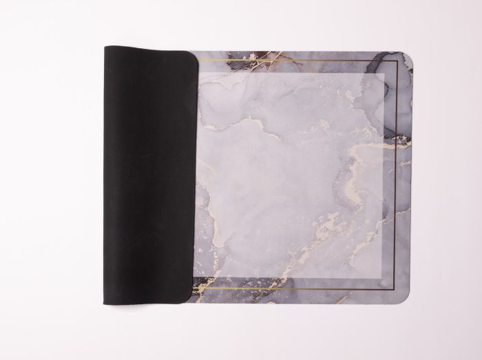 Набір килимків для ванної та туалету Grey Marble 50*80/40*50 см Yiwu HP-42-178