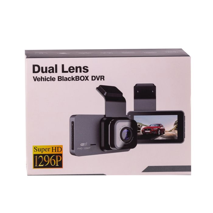 Відеореєстратор для авто Light Dual Lens Vihicle BlackBOX DVR з камерою заднього виду Y11ANDB