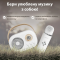 Колонка портативна з мікрофоном C-20 BT/TF/USB/FM 5 Вт Білий C20W