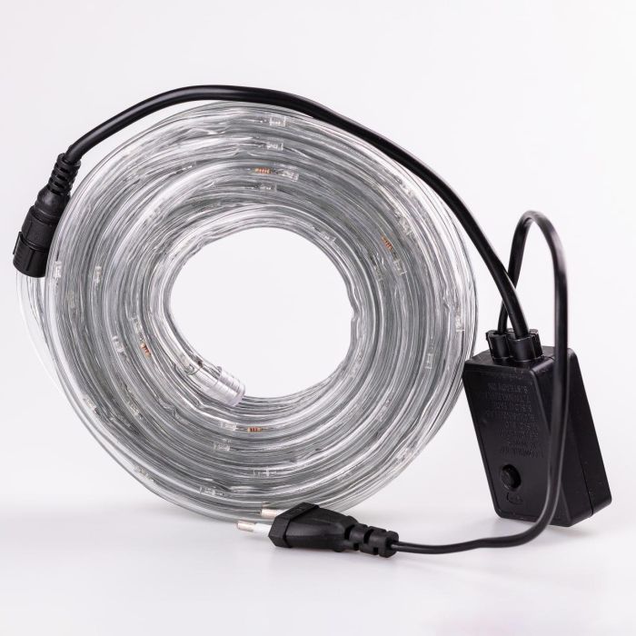 Гірлянда вулична стрічка світлодіодна Дюралайт 480 LED 16м морозостійка прозорий дріт Мультиколор DR20МML