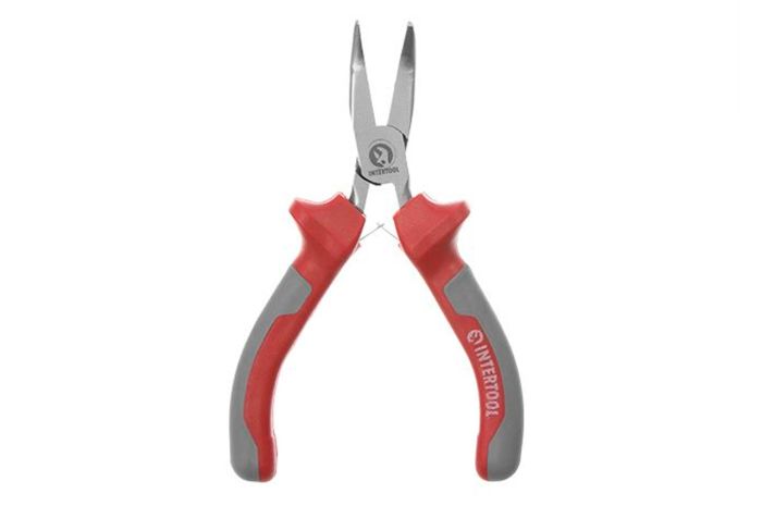 Щипці зігнуті Intertool 115 мм Pro (NT-0103)