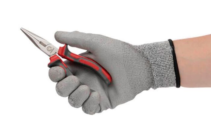 Щипцы удлиненные прямые Intertool 160 мм (HT-0127)