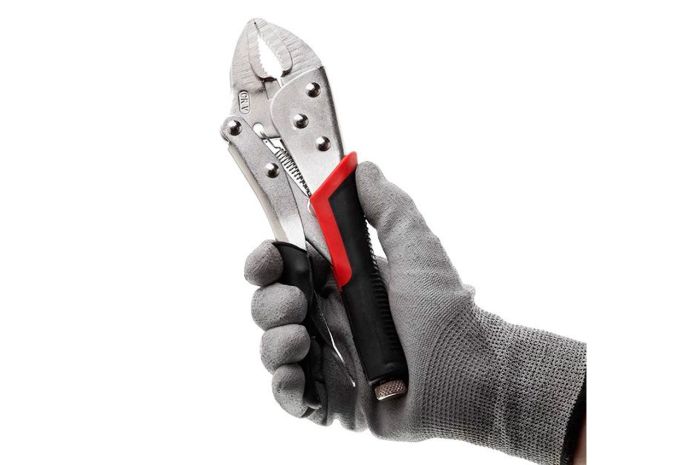 Клещи зажимные Intertool 255 мм универсальные (UT-5203)