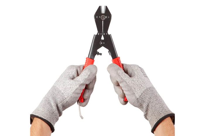 Ножиці арматурні Intertool 210 мм d = 4 мм (HT-0171)