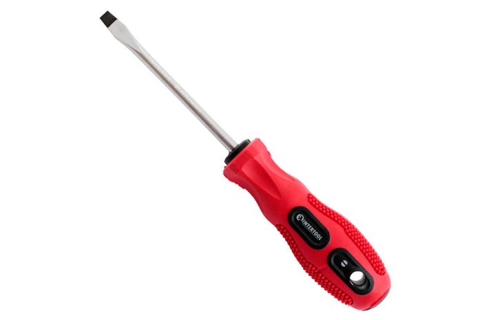 Викрутка Intertool шліцьова SL6 х 300 мм (VT-3118)