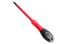 Викрутка Intertool хрестова PH0 х 60 мм діелектрична (VT-3210)