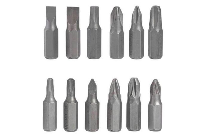Отвертка Intertool реверсивная 12 ед. (VT-1003)