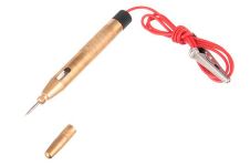 Індикатор напруги Intertool 100мм x 6-12-24В метал (VT-4009)
