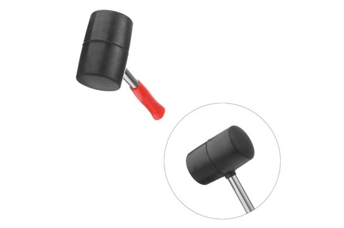 Киянка Intertool 680 г х 80 мм черная ручка металл (HT-0232)