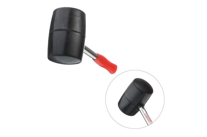 Киянка Intertool 900 г х 90 мм Чорна ручка метал (HT-0233)