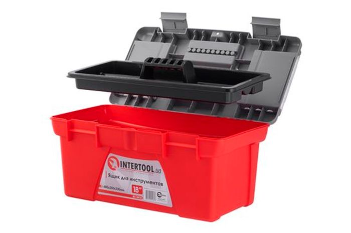 Ящик для інструменту Intertool 18" BX-0418 BX-0418 (BX-0418)