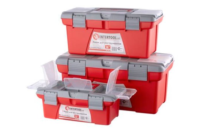 Комплект ящиков Intertool 13" 16" 18" (3 шт.) BX-0403 (BX-0403)