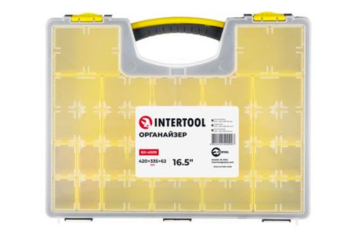 Органайзер Intertool 16.5" 420 х 335 х 62 мм (BX-4009)