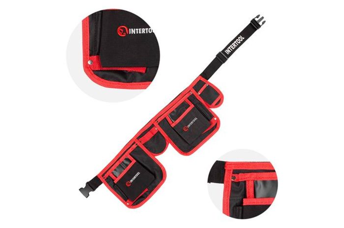 Пояс слюсарно-будівельний Intertool 11 кишень (SP-1015)