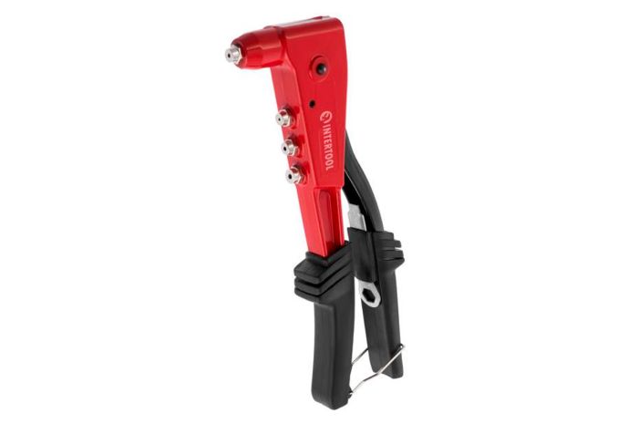 Заклепочник Intertool 250 мм гумові ручки (RT-0006)