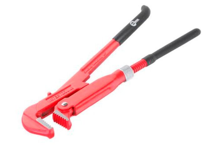 Ключ трубний Intertool важільний 90° х 3/4" (HT-0186)