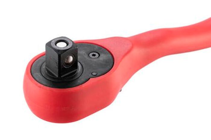 Рукоятка з храповим механізмом Intertool вигнута 1/2" х 72T Prof (HT-2109)