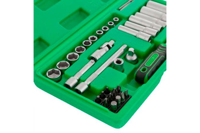 Набір інструменту Intertool 1/4" 36 од. (ET-6036SP)
