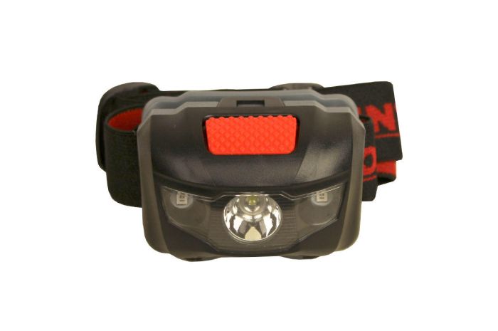 Ліхтар налобний Intertool 1 LED + 2 LED х 1 Вт (LB-0302)