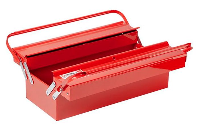 Ящик для инструмента Intertool 450 мм x 3 секции металлический HT-5043 (HT-5043)