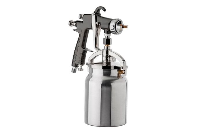 Пневмопістолет лакофарбовий HP Intertool нижній бак 1000 мол x 1.8 мм PT-0140 (PT-0140)