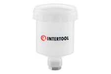 Бачок для пневмопістолети HVLP Intertool 125 мл внутрішнє різьблення 3/8" (PT-1900)