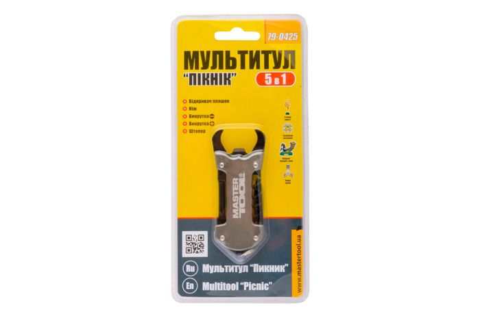 Мультитул Mastertool 5-в-1 пикник (79-0425)