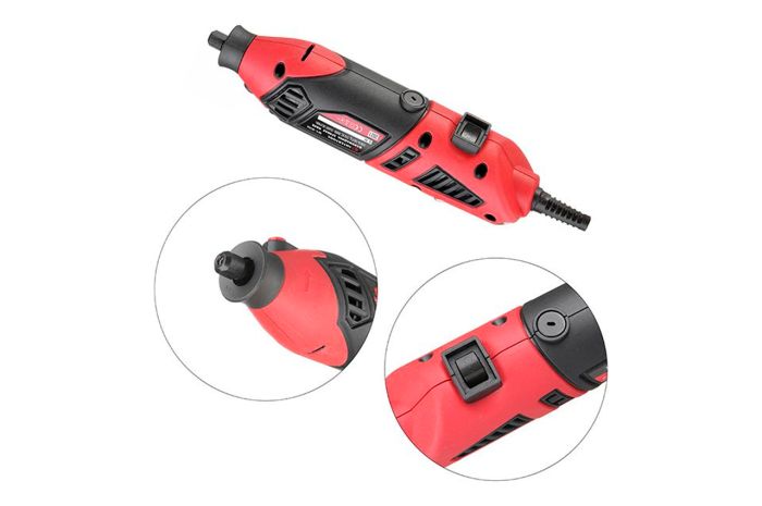 Прямая шлифмашина Intertool Storm 170 Вт (WT-0516)