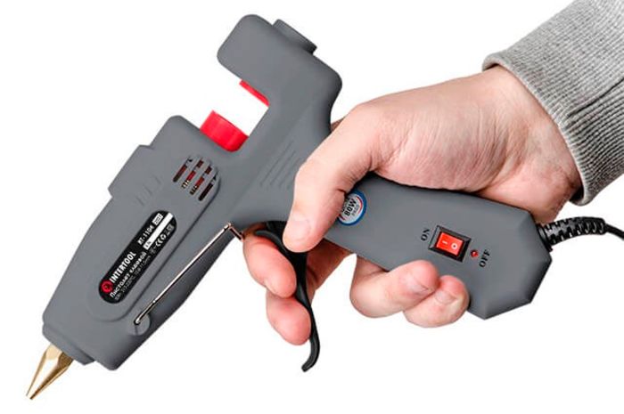 Пістолет клейовий Intertool 11.2 мм x 80 Вт (RT-1104)