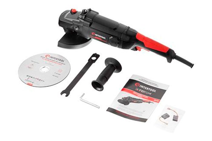 Кутова шліфувальна машина Intertool 1800 Вт x 180 мм (WT-0227)