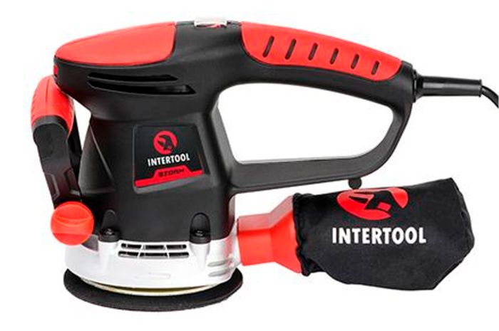 Ексцентрикова шліфмашина Intertool 480 Вт SemiPro (WT-0542)