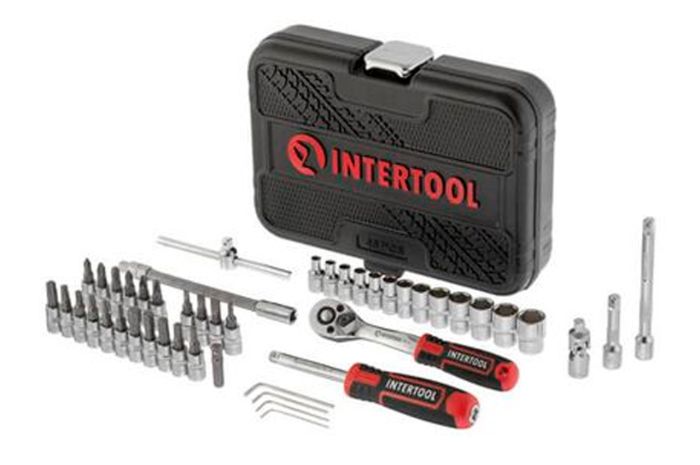 Набір інструменту Intertool 1/4" 46 од. Storm (ET-8046)