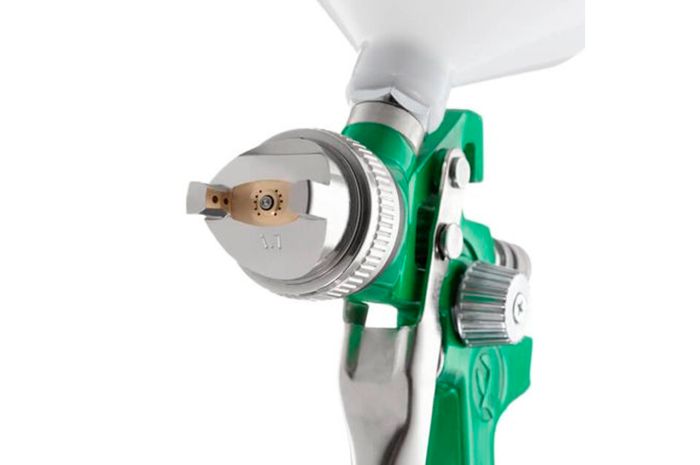 Краскопульт пневматический HVLP Intertool ⌀1.7мм x 600мл ВБ (PT-0119)