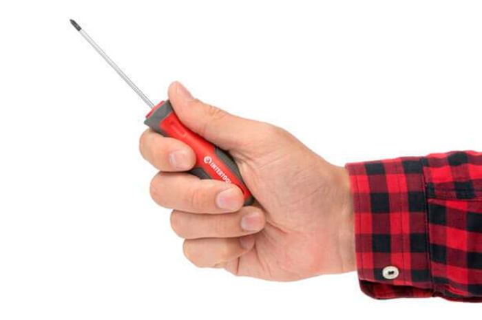 Викрутка Intertool PH0 x 75 мм Pro (VT-3313)
